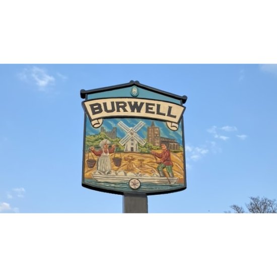 Burwell village sign